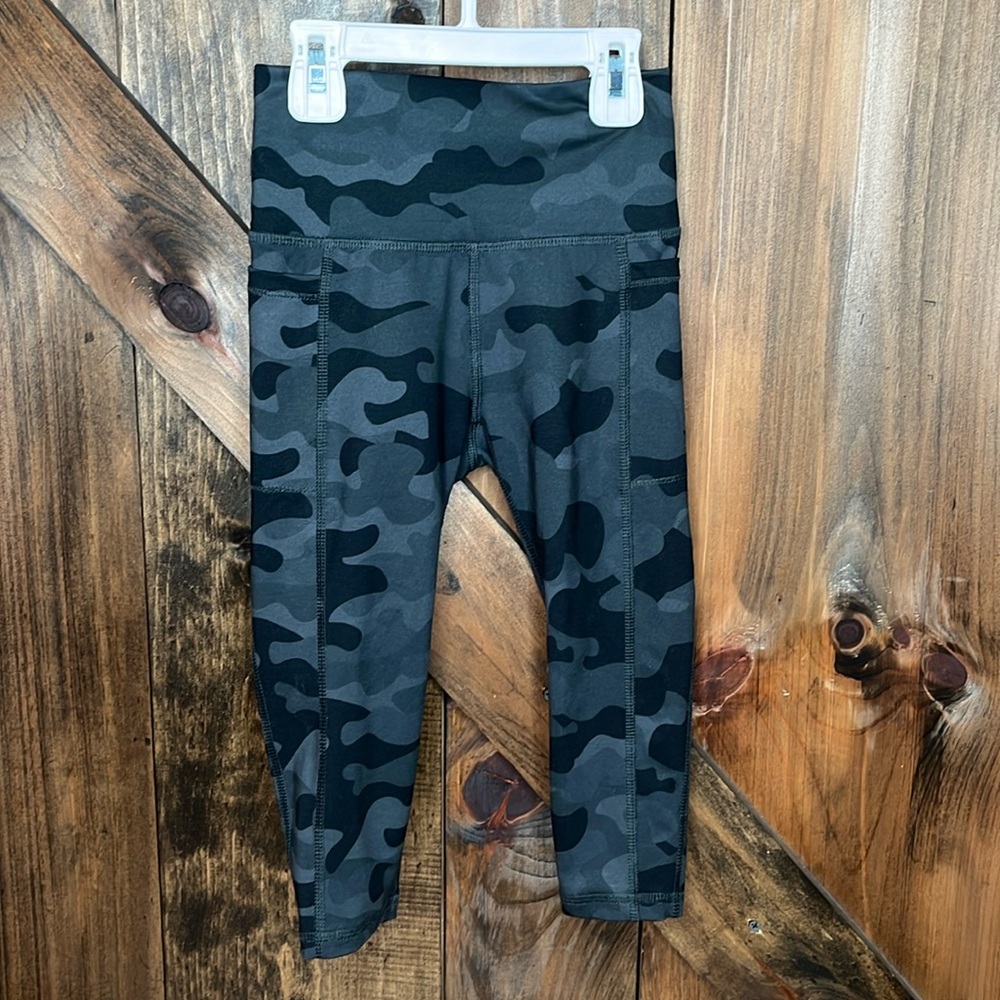DSG Black Camouflage Leggings